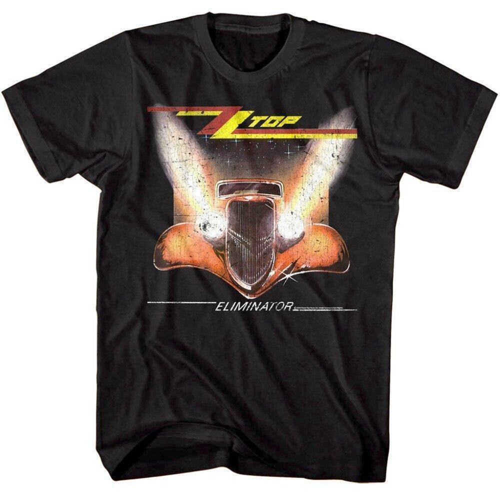 Zz Top Eliminator Classic Rock Band Graphic Concert Tour Music Fan T-Shirt